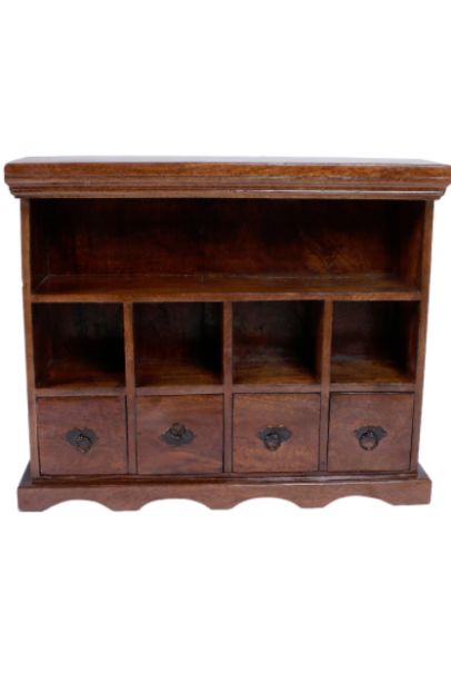 Brown Solid Wood Wall Shelf Brown Solid Wood Wall Shelf